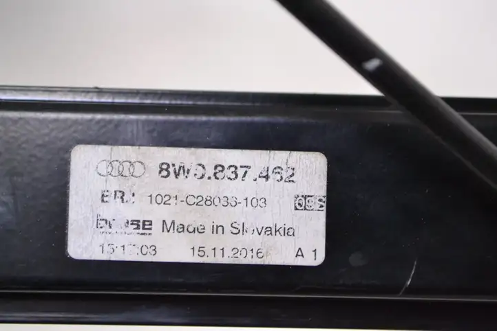 Audi A4 S4 B9 (2015 - 2019) 8W0837462 Электростеклоподъемник передний (комплект) — фото 5