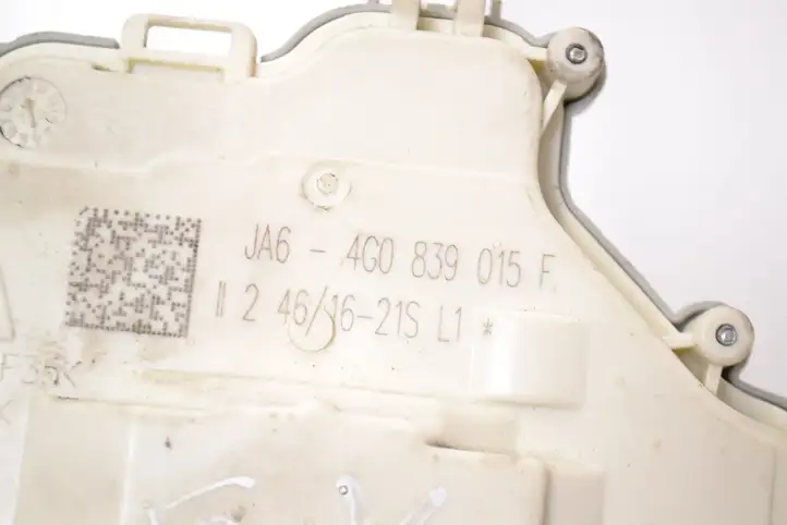Audi A4 S4 B9 (2015 - 2019) 4G0839015F Замок задней двери — фото 5