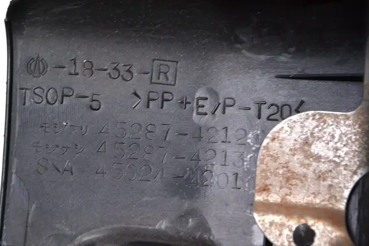 Toyota RAV 4 (XA20) (2000 - 2005) 452874212 Обшивка рулевой колонки — фото 5