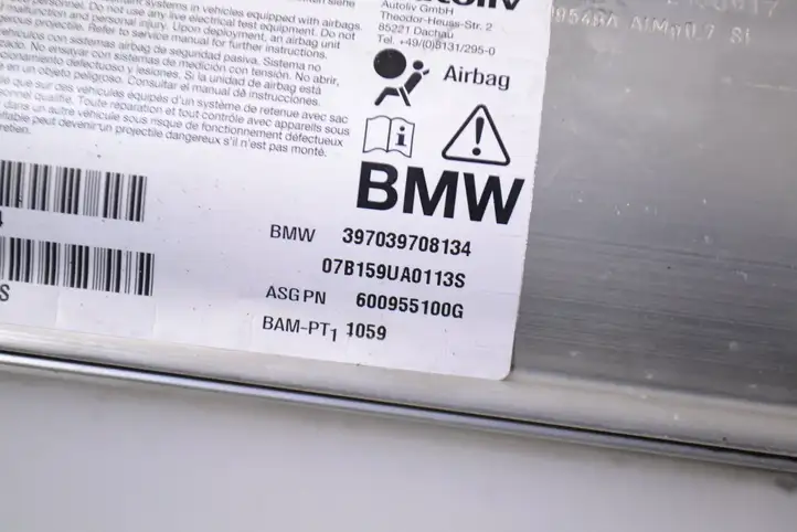 BMW 5 E60 E61 (2004 - 2010) 397039708134 Подушка безопасности пассажира — фото 4
