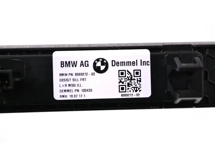 BMW X6M G06 F96 (2019 - ) 8072327 Внутренняя обшивка порога (комплект) — фото 9