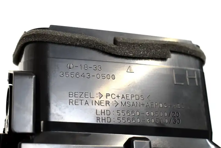 Lexus (2005 - 2012) 3556430500 Воздушная решетка панели — фото 3