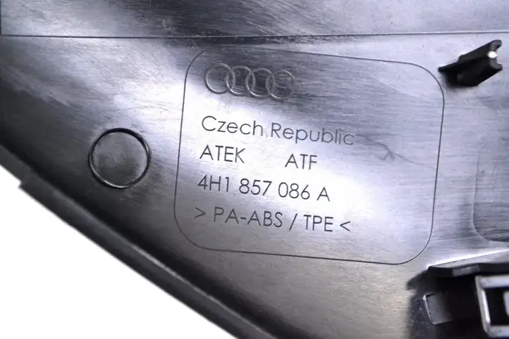 Audi A8 S8 D4 4H (2010 - 2014) 4H1857086A Боковая отделка панели приборов — фото 5