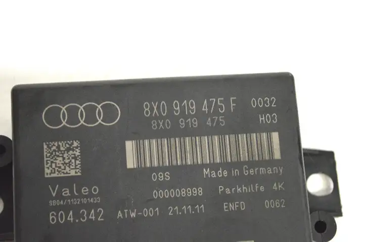 Audi A1 (2010 - 2014) 8X0919475F Блок управления парктрониками — фото 5