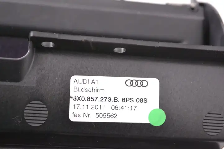 Audi A1 (2010 - 2014) 8X0857273B Дисплей / маленький экран — фото 5