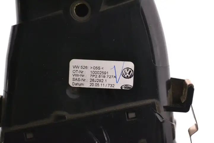 Volkswagen Touareg II (2010 - 2018) 7P2819727A Воздушная решетка панели — фото 5
