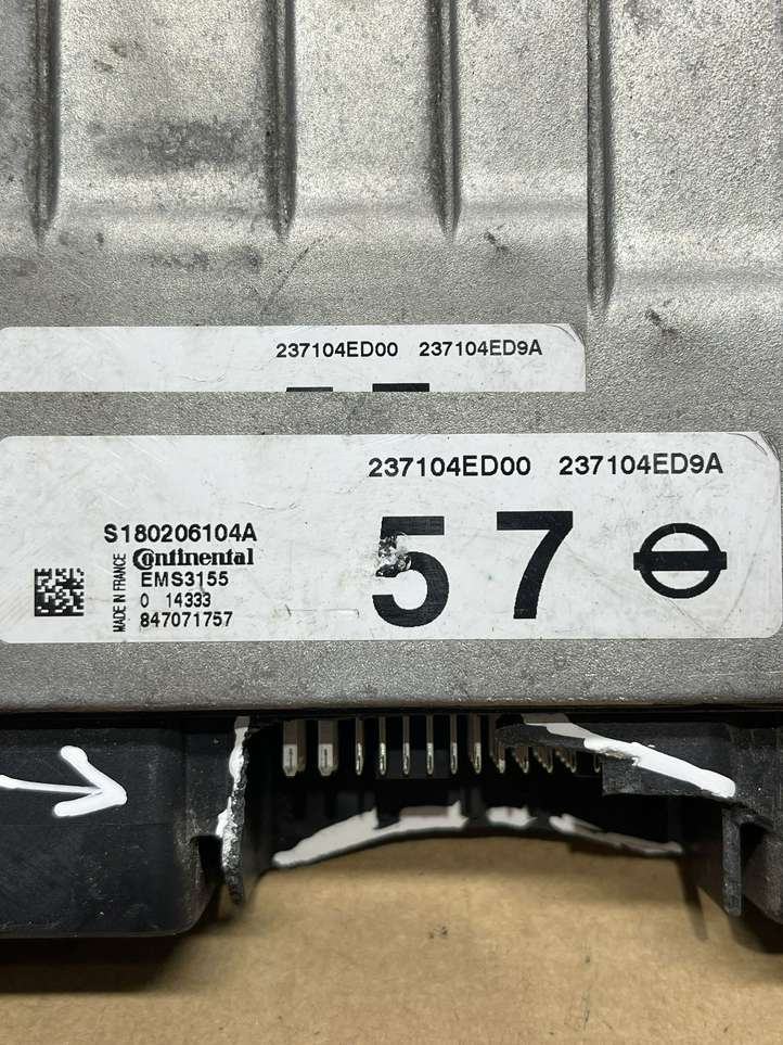 Nissan Qashqai (2013 - 2017)  237104ED00 Блок управления двигателя