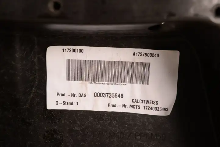 Mercedes-Benz SLK R172 (2011 - 2017) A1727900240 Прочие детали салона — фото 9