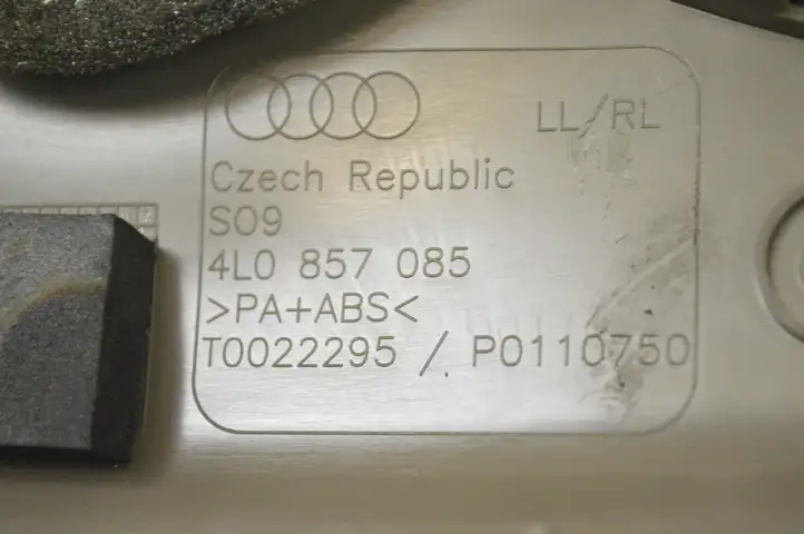 Audi Q7 4L (2005 - 2009) 4L0857058 Боковая отделка панели приборов — фото 5