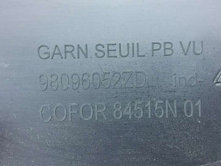 Toyota ProAce Verso (2016 - )  98096052ZD Обшивка крышки багажника