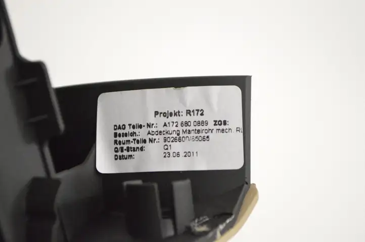 Mercedes-Benz SLK R172 (2011 - 2017) A1726800889 Обшивка рулевой колонки — фото 5