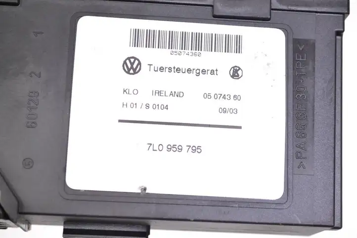 Porsche Cayenne (9PA) (2002 - 2010) 7L0959795 Стеклоподъемник задней двери — фото 5