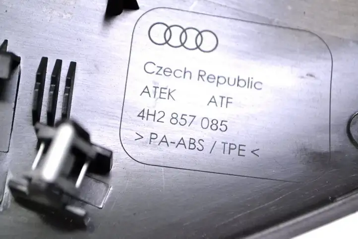 Audi A8 S8 D4 4H (2010 - 2014) 4H0857085 Боковая отделка панели приборов — фото 5