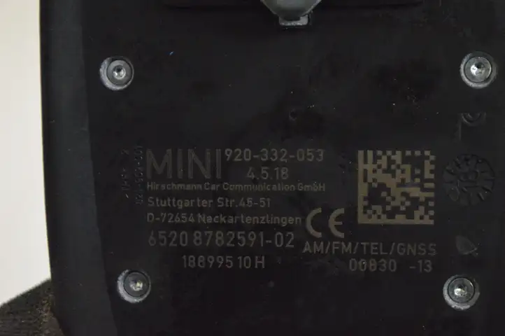 Mini One Cooper F56 F55 (2012 - 2022) 8782591 GPS антенна — фото 4