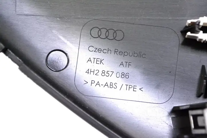 Audi A8 S8 D4 4H (2010 - 2014) 4H2857086 Боковая отделка панели приборов — фото 5