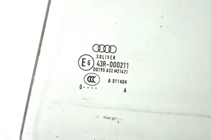 Audi A8 S8 D4 4H (2010 - 2014) 43R000211 Стекло задней двери — фото 5