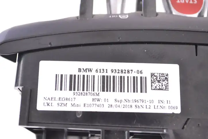 Mini One Cooper F56 F55 (2012 - 2022) 9328287 Включатель зажигания и стартера — фото 5