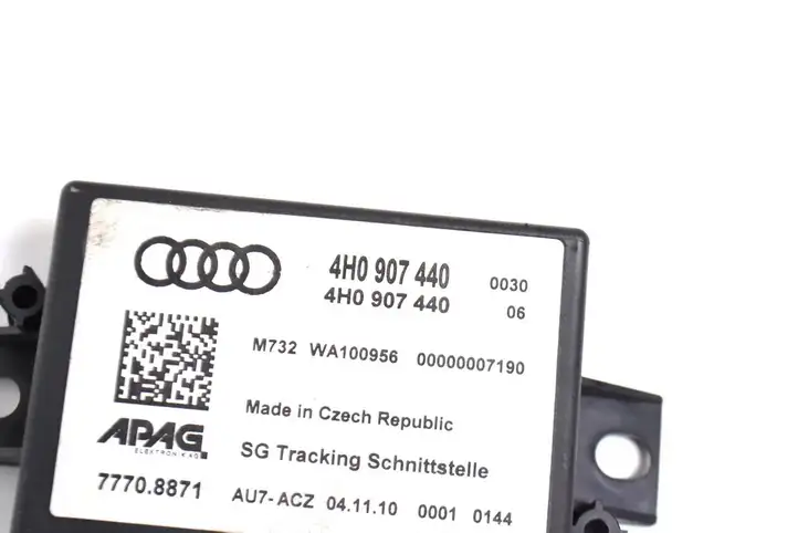 Audi A8 S8 D4 4H (2010 - 2014) 4H0907440 Блок управления парктрониками — фото 5