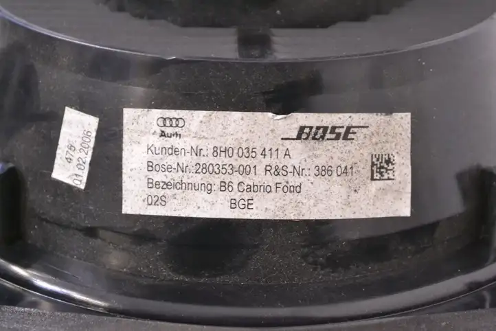 Audi A4 S4 B6 8E 8H (2000 - 2006) 8H0035411A Динамики задних дверей — фото 5