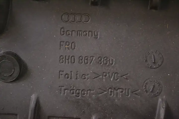 Audi A4 S4 B6 8E 8H (2000 - 2006) 8H0867360 Прочие детали салона — фото 5