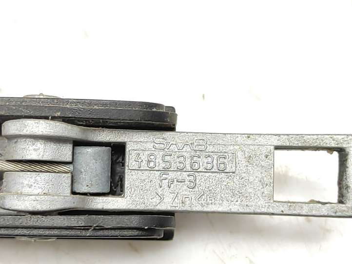 Saab 9-5 (1998 - 2005)  4853636 Трос передней двери