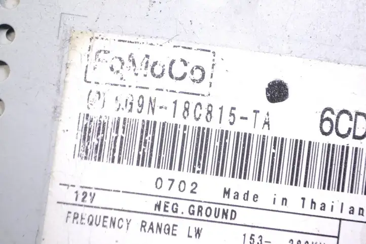 Land Rover Freelander 2 - LR2 (2006 - 2010) 6G9N18C815TA CD/DVD чейнджер — фото 4