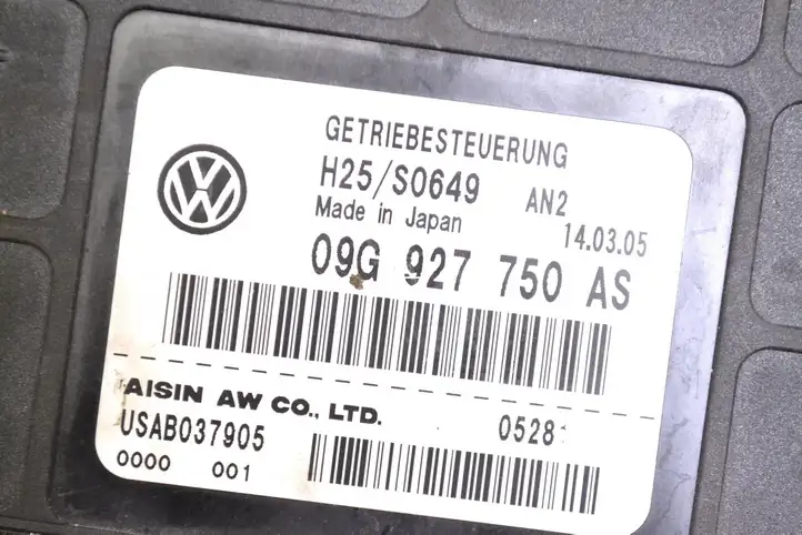 Volkswagen Jetta V (2005 - 2010) 09G927750AS Блок управления АКПП — фото 4