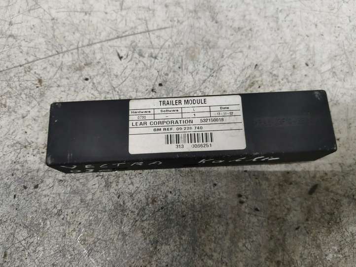 Opel Vectra (2002 - 2005)  532150018 Реле крюка для прицепа
