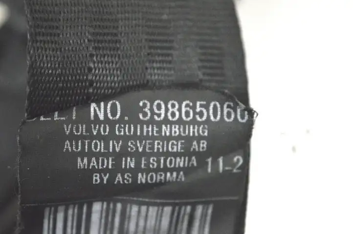 Volvo V70 (2007 - 2013) 39865060 Передний ремень безопасности — фото 5