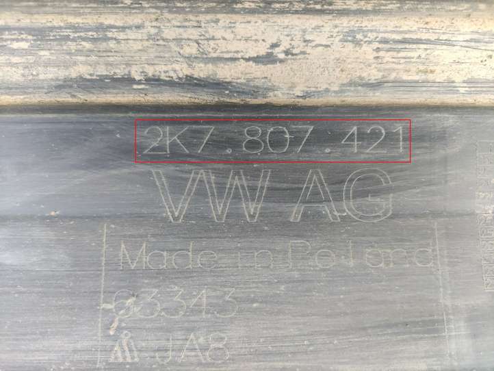 Volkswagen Caddy (2020 - )  2K7807421 Бампер задний