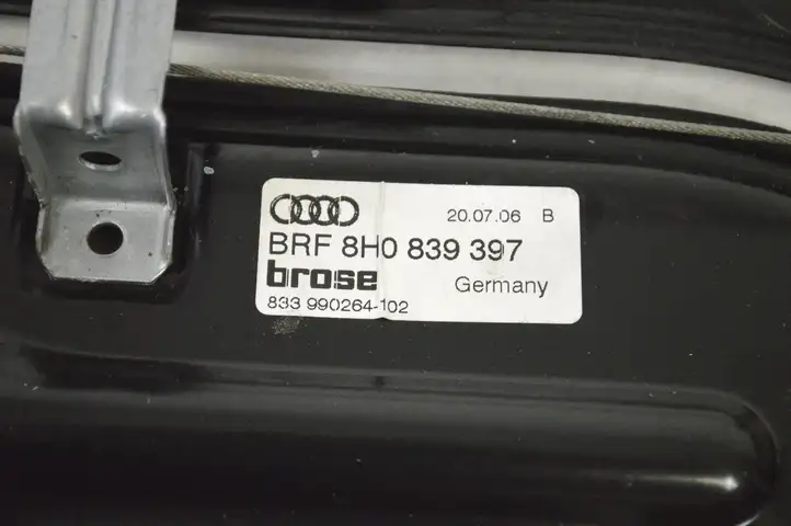 Audi A4 S4 B6 8E 8H (2000 - 2006) 8H0959801A Стеклоподъемник передней двери (комплект) — фото 4