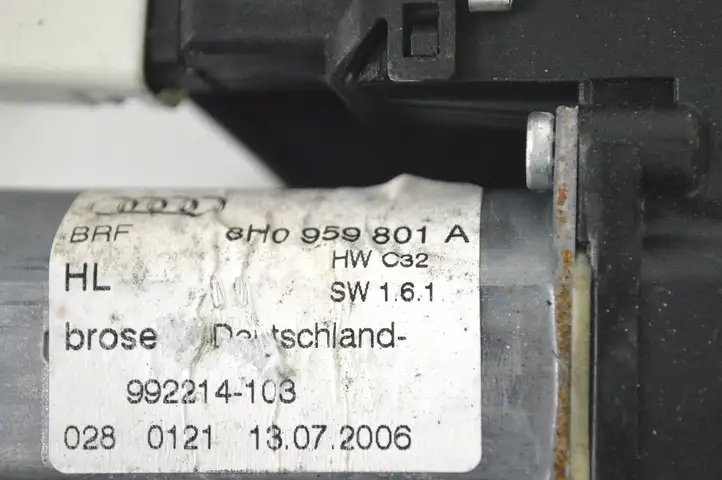 Audi A4 S4 B6 8E 8H (2000 - 2006) 8H0959801A Стеклоподъемник передней двери (комплект) — фото 5