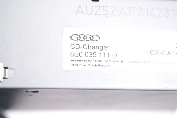 Audi A4 S4 B6 8E 8H (2000 - 2006) 8E0035111D CD/DVD чейнджер — фото 5