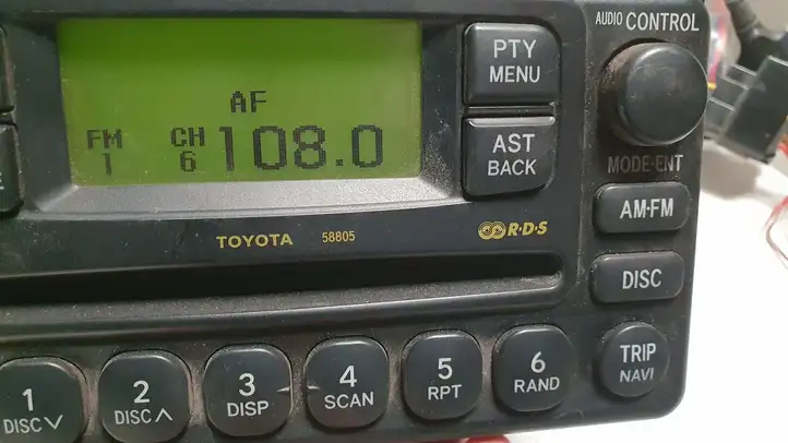 Toyota Avensis Verso (2004 - 2009) 0860000958 Магнитола / мультимедийная система — фото 7