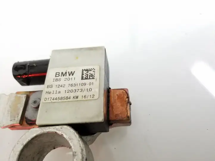 BMW 1 F20 F21 (2011 - 2019) 7631109 Минусовой провод аккумулятора — фото 3