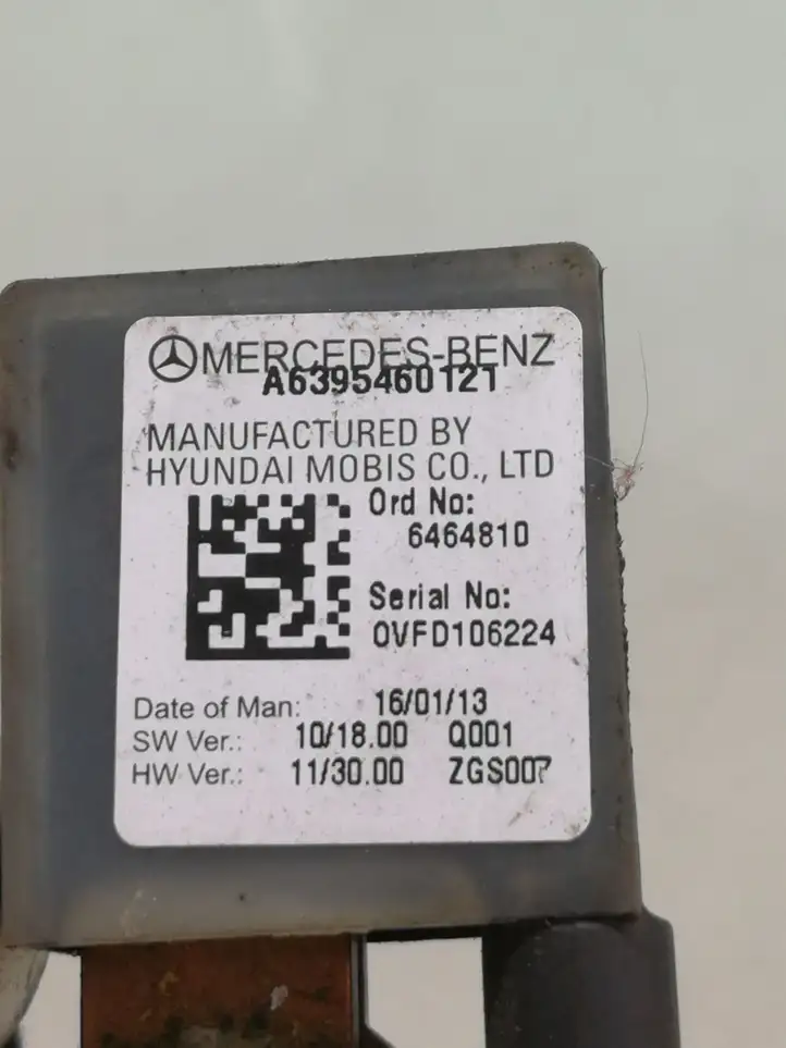 Mercedes-Benz Vito Viano W639 (2010 - 2015) A6395460121 Минусовой провод аккумулятора — фото 3