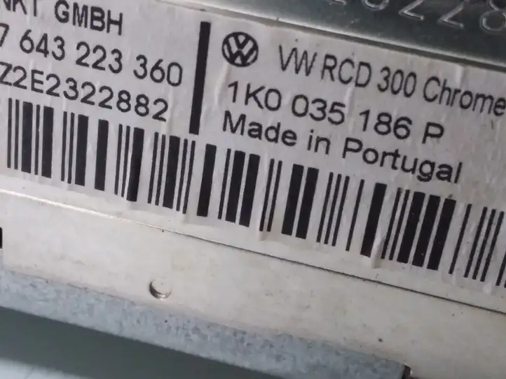 Volkswagen PASSAT B6 (2005 - 2010) 1K0035186P Магнитола / мультимедийная система — фото 4