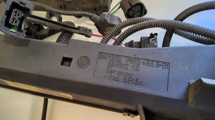 BMW 7 E65 E66 (2001 - 2008) 53781210 Прочая электропроводка — фото 2