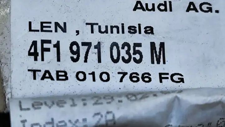 Audi A6 S6 C6 4F (2008 - 2011) 4F1971035M Проводка передней двери — фото 2