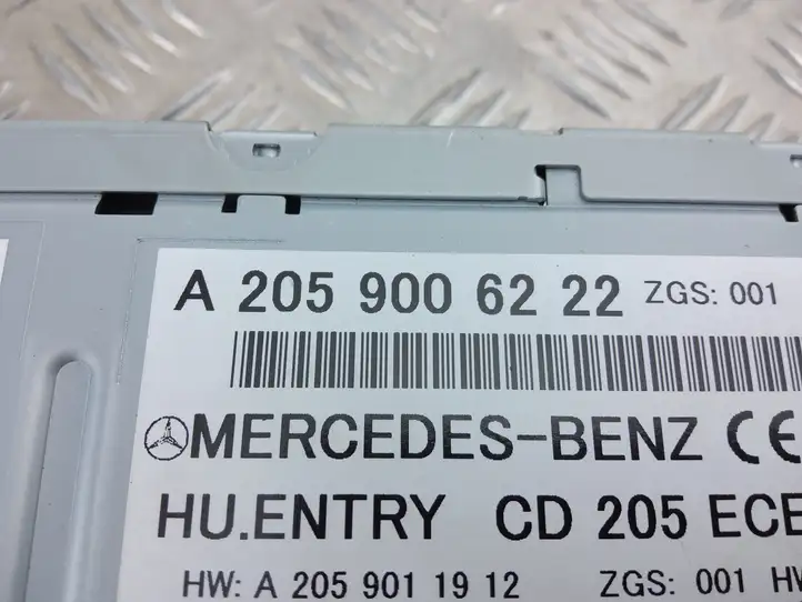 Mercedes-Benz C W205 (2014 - 2021) A2059006222 Магнитола / мультимедийная система — фото 3