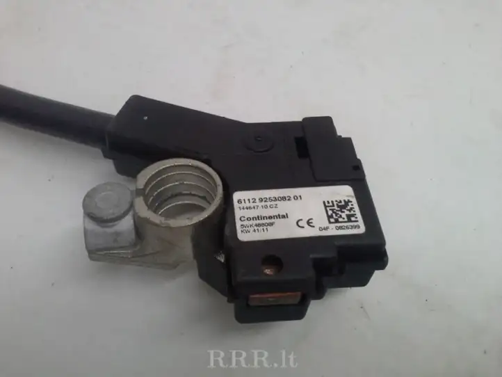 BMW X3 F25 (2010 - 2017)  9253082 Минусовый провод (аккумулятора)