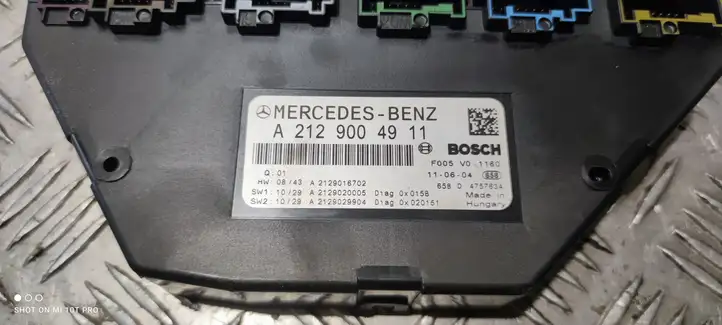 Mercedes-Benz E W212 (2009 - 2016) A2129004911 Блок предохранителей — фото 1