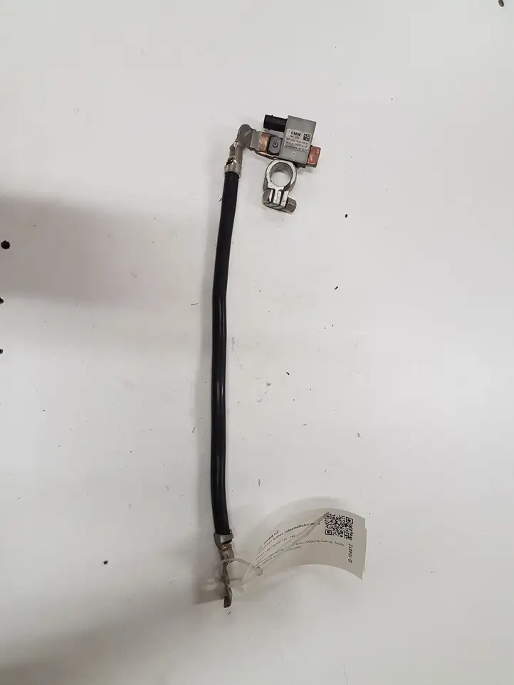 BMW 3 F30 F35 F31 (2012 - 2018) 0179938646 Минусовой провод аккумулятора — фото 1
