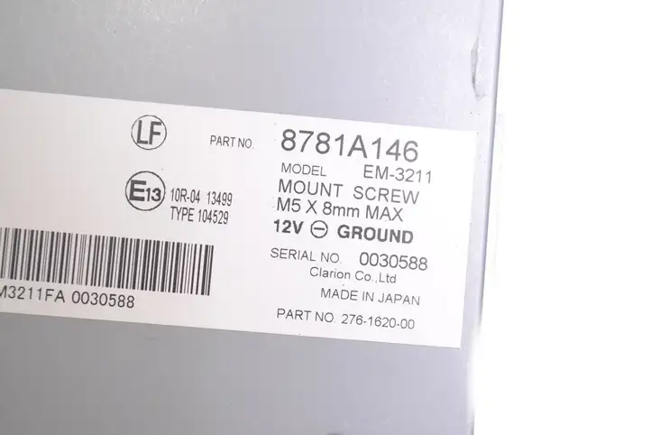 Mitsubishi Outlander (2014 - 2016) 8781A146 Модуль управления видео — фото 4