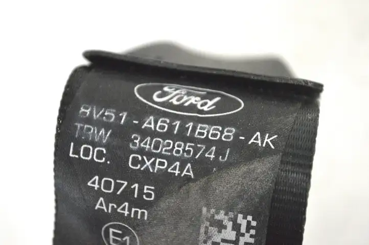 Ford Fiesta (2013 - 2017) 8V51A611B68AK Задний ремень безопасности — фото 5