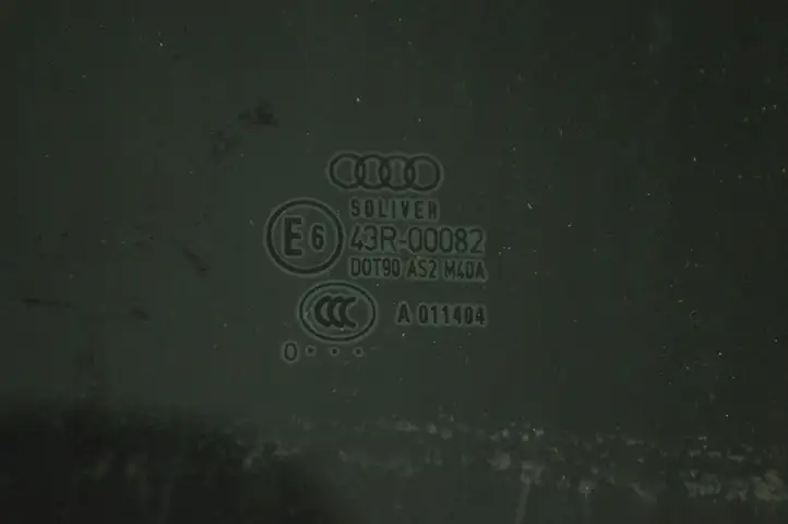 Audi A5 8T 8F (2007 - 2011) 43R00082 Стекло задней двери — фото 5