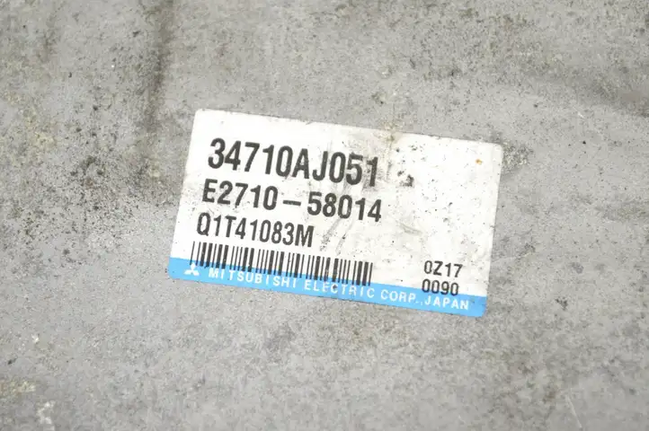 Subaru Legacy (2009 - 2013) 34710AJ051 Блок управления усилителем руля — фото 4
