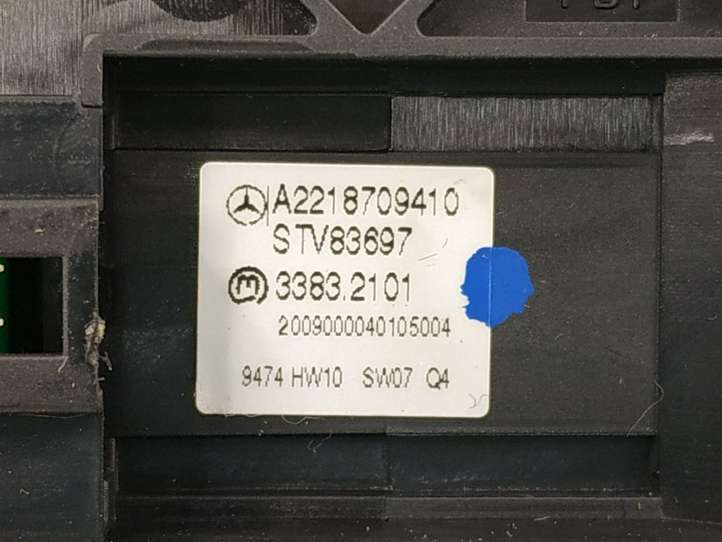 Mercedes-Benz S W221 (2005 - 2013)   Кнопка стеклоподъемников