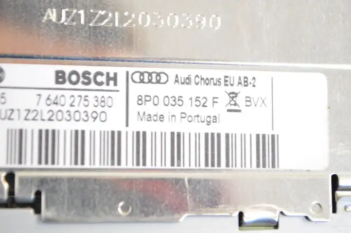 Audi A3/S3 8P (2008 - 2013) 8P0035152F Магнитола / мультимедийная система — фото 8