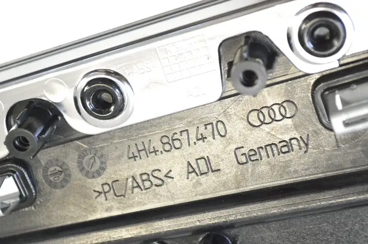 Audi A8 S8 D4 4H (2010 - 2014) 4H0839020 Накладка кнопки стеклоподъемника — фото 7
